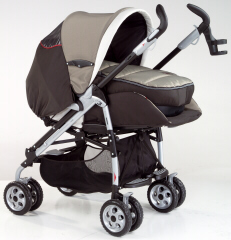 The Portenfant on the Pliko stroller